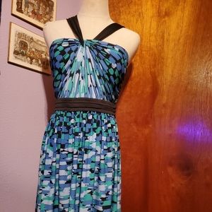 Beautiful blue camo dress